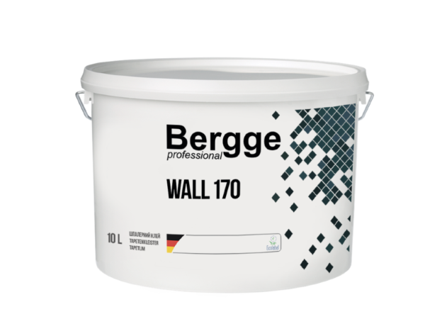 BERGGE WALL 170 клей для стеклохолста 10л  клей для стеклохолста .